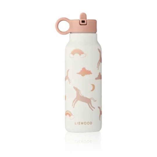 Liewood - Bottiglia termica Falk in acciaio - 350 ml - Colore Liewood: Dream / Ecrù