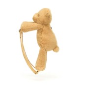 Jellycat - Zaino a peluche Orso Smudge