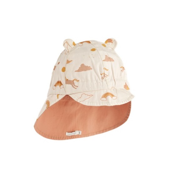 Liewood - Cappello da sole reversibile Gorm - Con lacci - Taglia: 0-3m