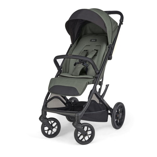 Inglesina - Passeggino leggero Inglesina Maior 2025 - Ruote grandi e chiusura con una mano - Colore Inglesina: Taiga Green