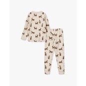 Liewood - Pigiama Wilhelm Leopard/Sandy - Taglia: 104CM