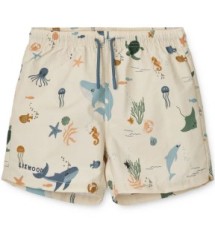 Liewood - Pantaloncini da bagno Liewood Aiden - Protezione UV - Sea Creature