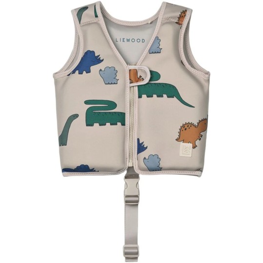 Liewood - Giubbotto salvagente Dinosaurs - Taglia: 11-15 Kg