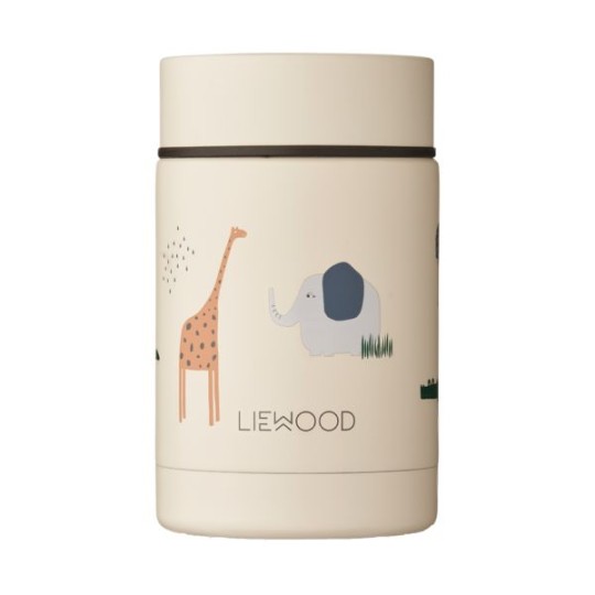 Liewood - Thermos Pappa Nadja 250 ml - Colore Liewood: Peach / Sea Shell