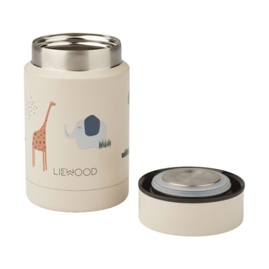 Liewood - Thermos Pappa Nadja 250 ml - Colore Liewood: Peach / Sea Shell
