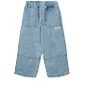 Liewood - Pantaloni in Denim Cesar a Gamba Larga - Taglia: 110 CM