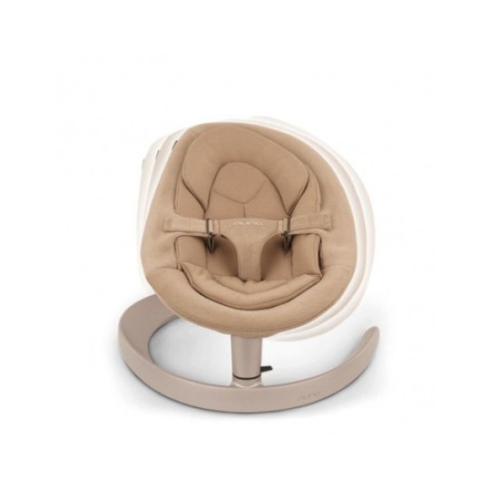 Nuna - sdraietta reclinabile Leaf Grow con arco giochi - Colore Nuna: Teddy
