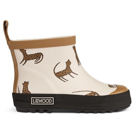 Liewood - Stivale da pioggia Tekla - Interno 100% Cotone - Leopard - Taglia Scarpe: 28