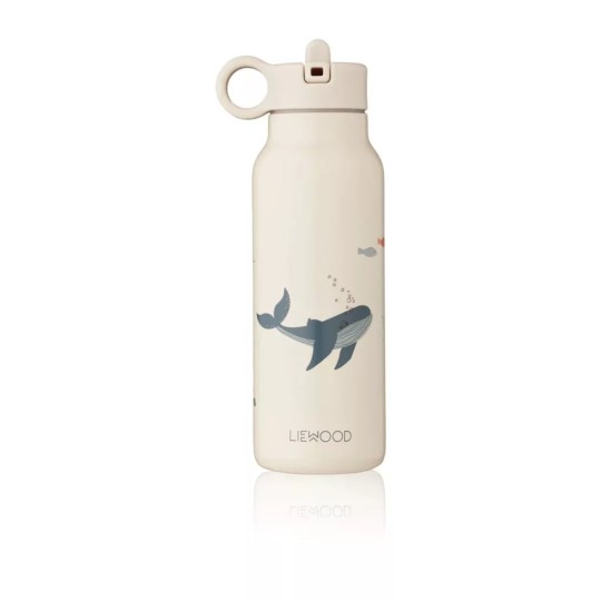 Liewood - Bottiglia termica Falk in acciaio - 350 ml - Colore Liewood: Sea Creature / Sandy