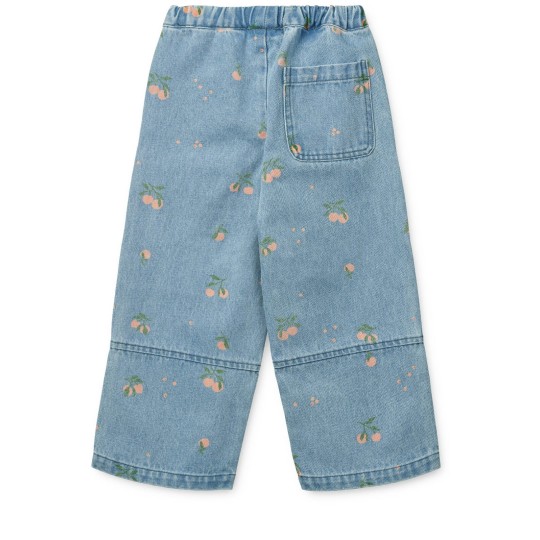 Liewood - Pantaloni in Denim Cesar a Gamba Larga - Taglia: 104CM