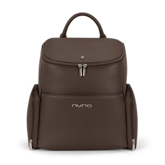 Nuna - Borsa zaino Essential Bag - con fasciatoio e organizer - Colore Nuna: Espresso by BMW