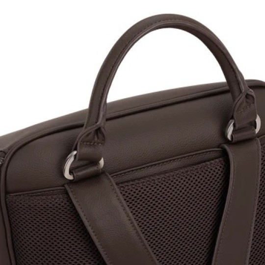 Nuna - Borsa zaino Essential Bag - con fasciatoio e organizer - Colore Nuna: Espresso by BMW