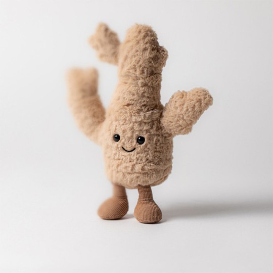 Jellycat - Peluche morbido Zenzero divertente