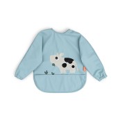 Done By Deer - Bavaglio a Maniche Lunghe con Tasca - Tiny Farm - Impermeabile - Versioni Done By Deer: Blu
