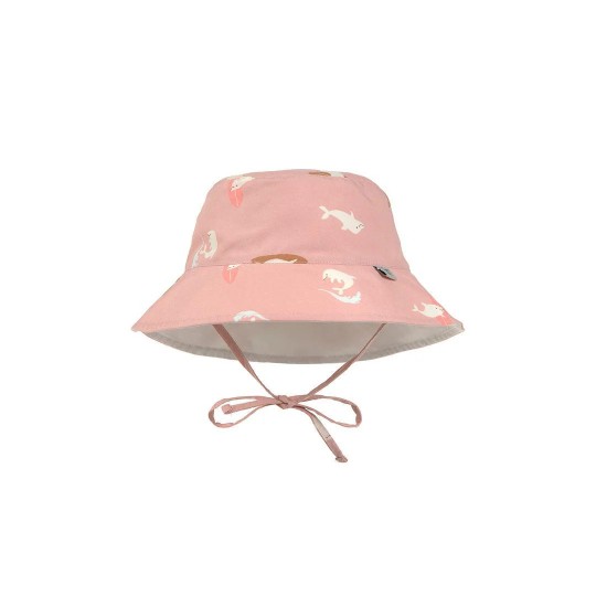Lässig - Cappello Reversibile 50+UV tg. M (6-18 mesi) - Colori Lässig: Dolphin Peach