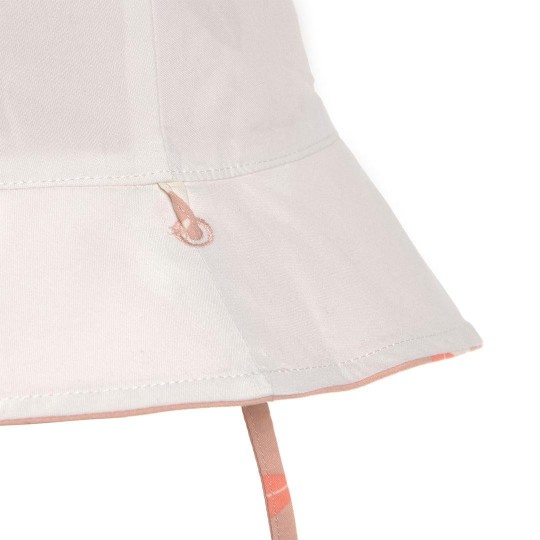 Lässig - Cappello Reversibile 50+UV tg. M (6-18 mesi) - Colori Lässig: Dolphin Peach