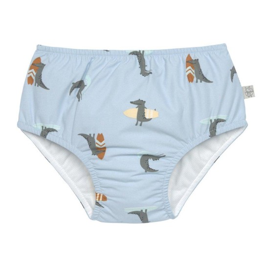 Lässig - Costume contenitivo tg. M (6-12 mesi) - Colori Lässig: Crocodile Sky Blue