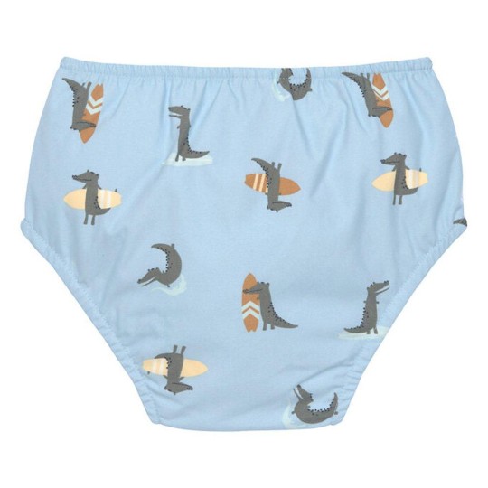 Lässig - Costume contenitivo tg. M (6-12 mesi) - Colori Lässig: Crocodile Sky Blue