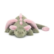 Jellycat - Peluche morbido Drago Malachy