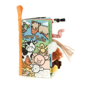 Jellycat - Libro morbido Farm Tails