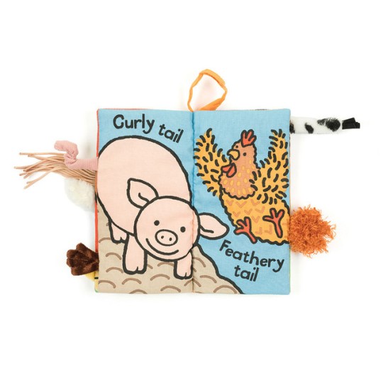 Jellycat - Libro morbido Farm Tails