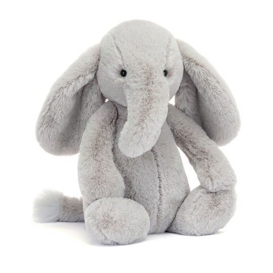 Jellycat - Peluche morbido Luxe Elefante Thuddeus - Taglie Jellycat: M