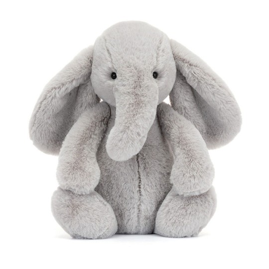 Jellycat - Peluche morbido Luxe Elefante Thuddeus - Taglie Jellycat: M