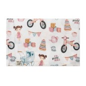 Nannafrufru - Mussola 90x70cm - 100% bamboo - Colore Nannafrufrù: Olivia