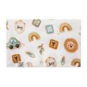 Nannafrufru - Mussola 90x70cm - 100% bamboo - Colore Nannafrufrù: Leo