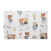Nannafrufru - Mussola 90x70cm - 100% bamboo - Colore Nannafrufrù: Friend Star