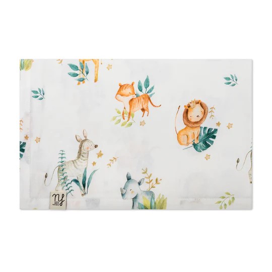 Nannafrufru - Mussola 90x70cm - 100% bamboo - Colore Nannafrufrù: Hakuna Matata
