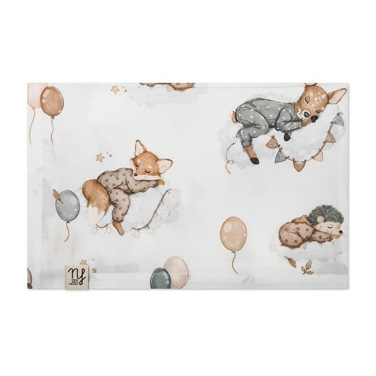 Nannafrufru - Mussola 90x70cm - 100% bamboo - Colore Nannafrufrù: Kian