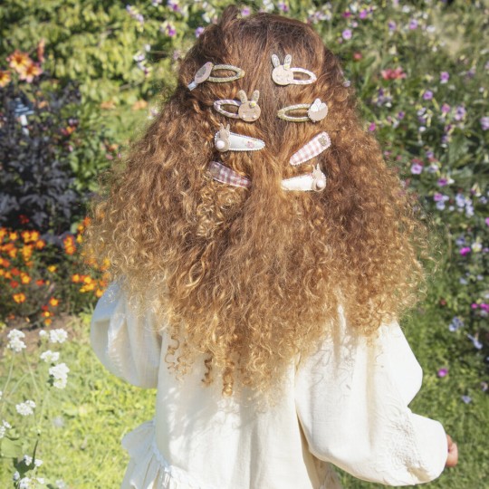 Rockahula Kids - Fermagli per capelli Bunny Blossom