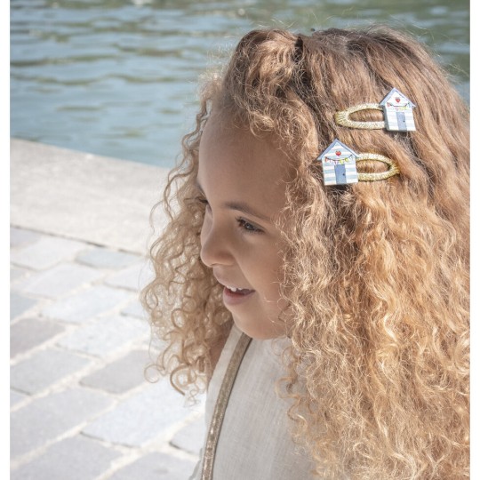 Rockahula Kids - Fermagli per capelli capanna sulla spiaggia