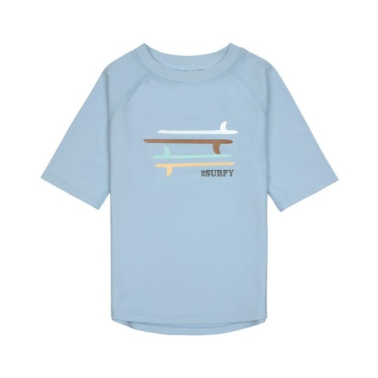 Lässig - Maglia manica corta Protezione UPF 50+ tg.XL (18-24 mesi) - Colori Lässig: Surfboards Sea Salt