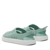 Boatilus - Ciabatte da spiaggia in gomma Irky Veg - Colore Boatilus: Pastel Green White, Taglia Boatilus: 26/27