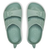 Boatilus - Ciabatte da spiaggia in gomma Irky Veg - Colore Boatilus: Pastel Green White, Taglia Boatilus: 24/25