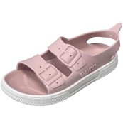 Boatilus - Ciabatte da spiaggia in gomma Irky Veg - Colore Boatilus: Old Pink White, Taglia Boatilus: 30/31