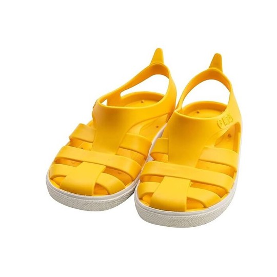 Boatilus - Bioty sandalo da spiaggia in gomma - Colore Boatilus: Yellow White, Taglia Boatilus: 26