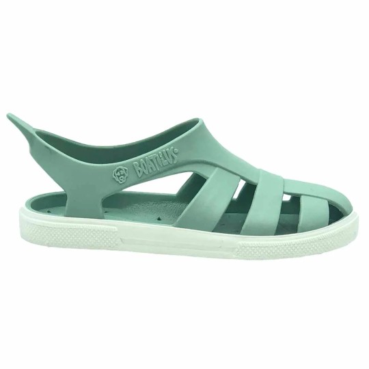 Boatilus - Bioty sandalo da spiaggia in gomma - Colore Boatilus: Pastel Green White, Taglia Boatilus: 25