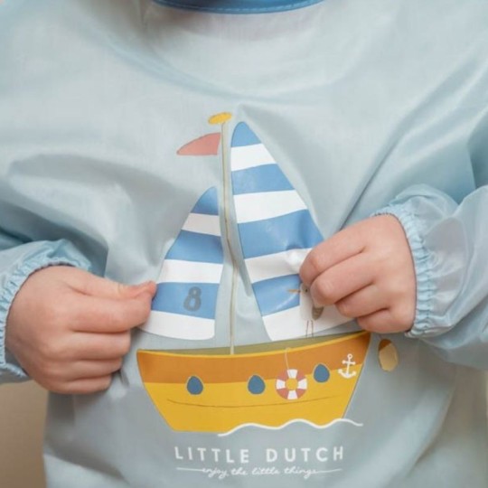 Little Dutch - Grembiule con maniche - Perfetto per i lavoretti! - Colori Little Dutch: Flowers & Butterflies