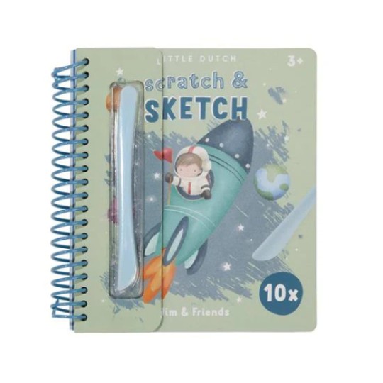 Little Dutch - Libro Scratch & Sketch - Jim & Friends