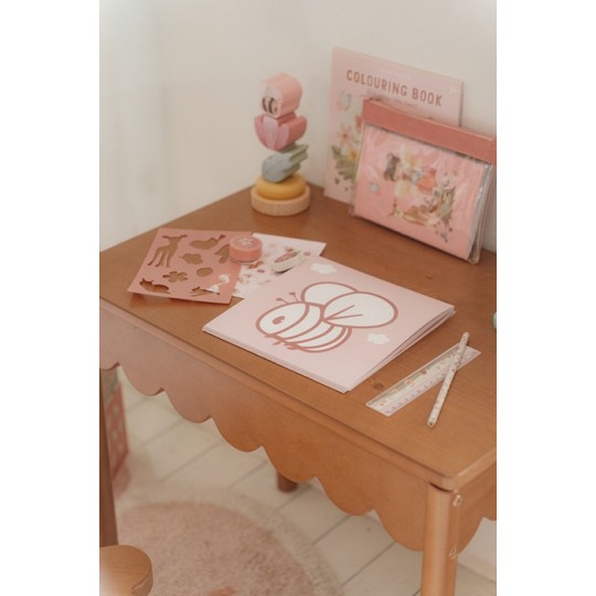Little Dutch - Set di cancelleria con astuccio - Colori Little Dutch: Fairy Garden