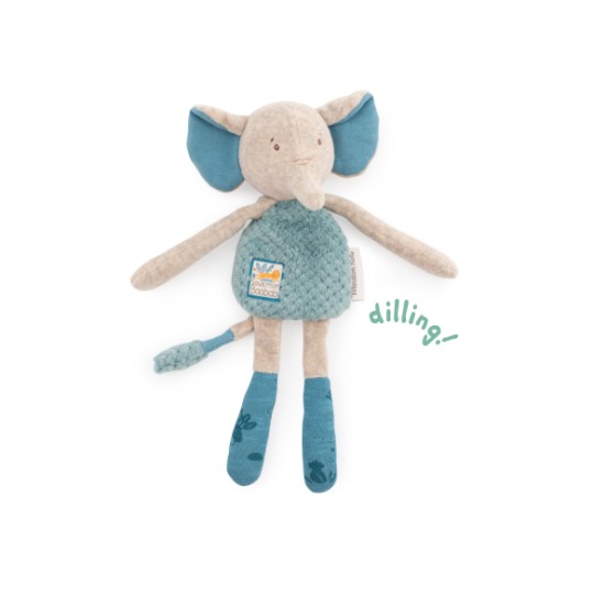 Moulin Roty - Doudou sonaglio Elefante