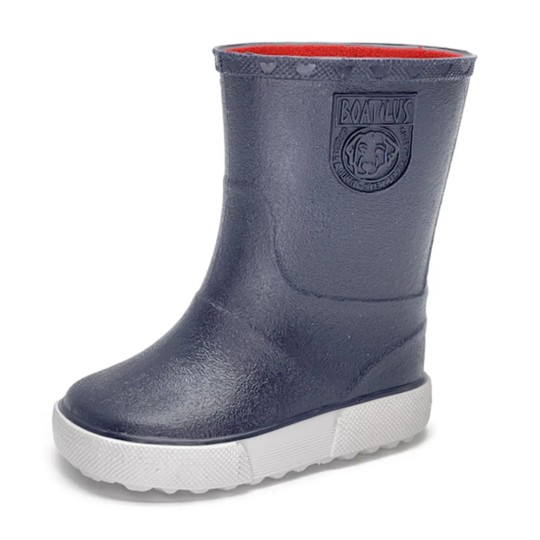 Boatilus - Stivale alto in gomma - Flessibili e resistenti - Colore Boatilus: Navy White, Taglia Boatilus: 31