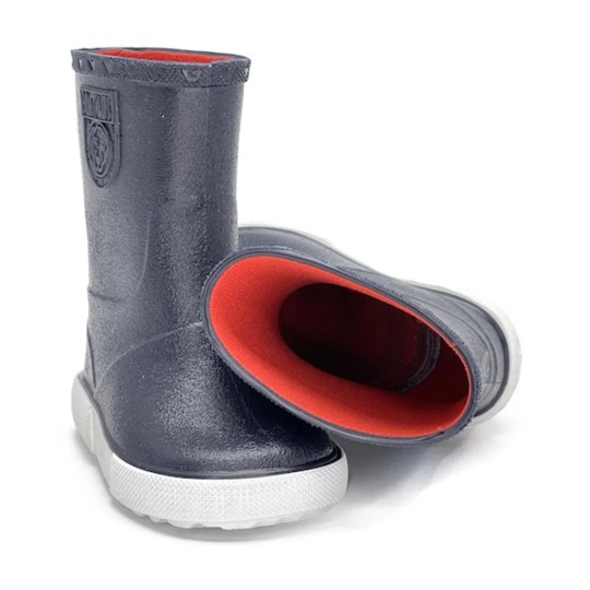 Boatilus - Stivale alto in gomma - Flessibili e resistenti - Colore Boatilus: Navy White, Taglia Boatilus: 31