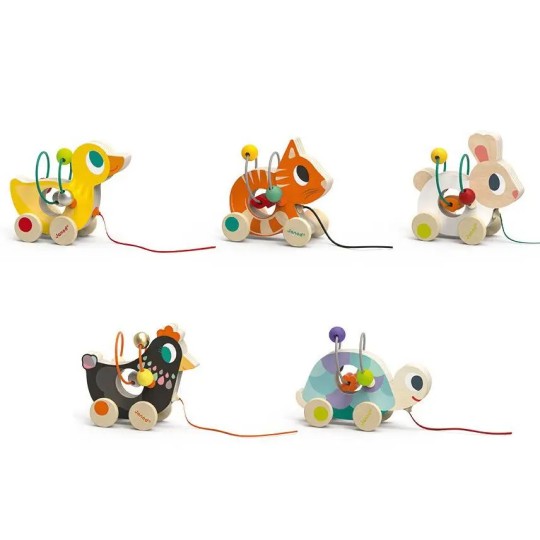 Janod - Mini animali da trainare
