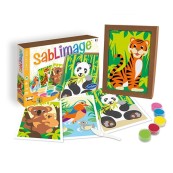 Sentosphere - Set creativo con sabbia colorata - Varianti Sentosphere: Animaux En Danger