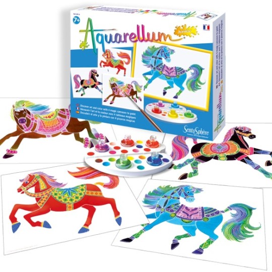 Sentosphere - Acquerelli Junior - Varianti Sentosphere: Chevaux