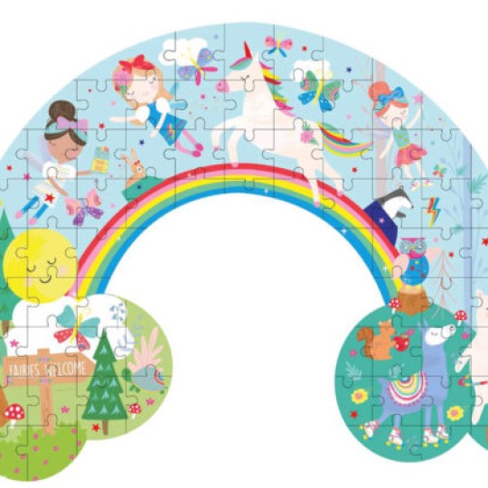 Floss & Rock - Puzzle Fata Arcobaleno 80 pezzi